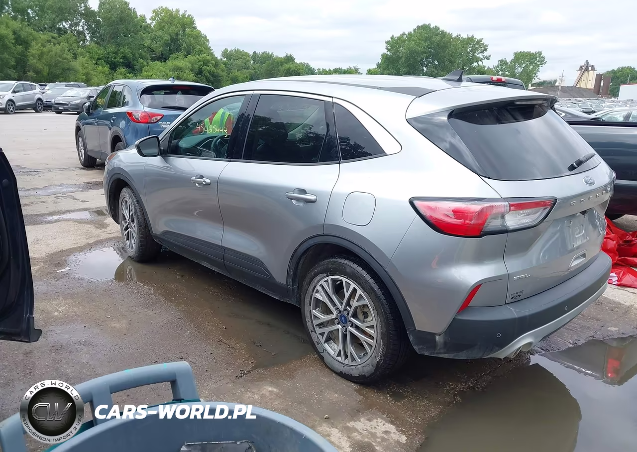 2022 Ford Escape Sel Hybrid VIN:1FMCU9CZ7NUA96852 - 3