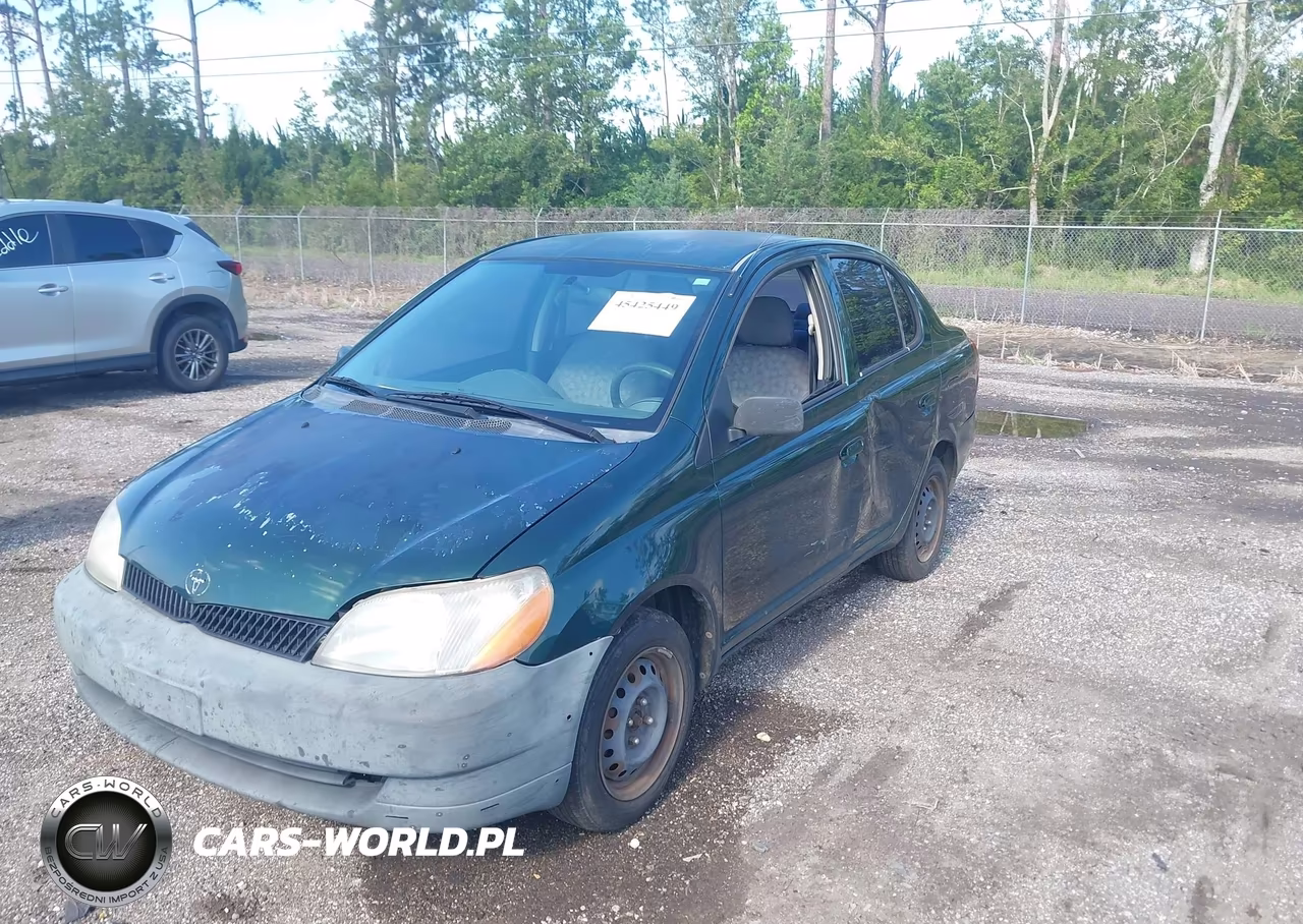 2000 Toyota Echo VIN:JTDBT1236Y0055870 - 2