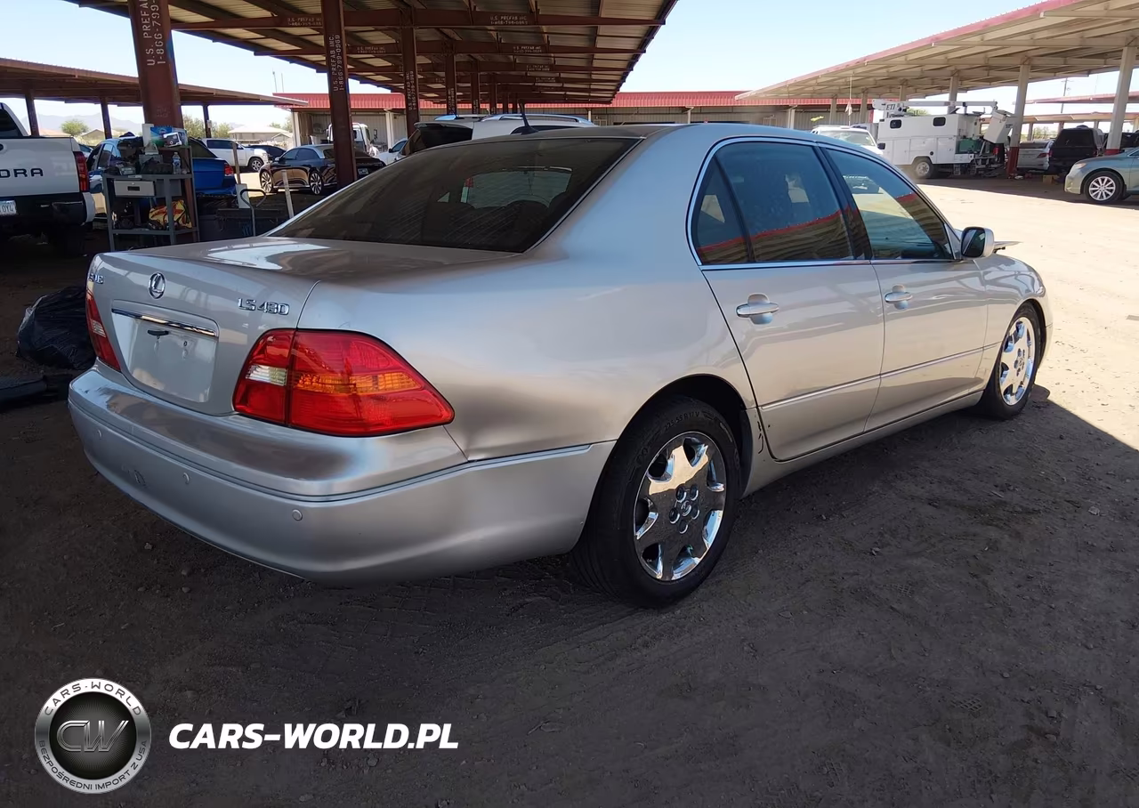 2001 Lexus Ls 430 VIN:JTHBN30F210020301 - 4