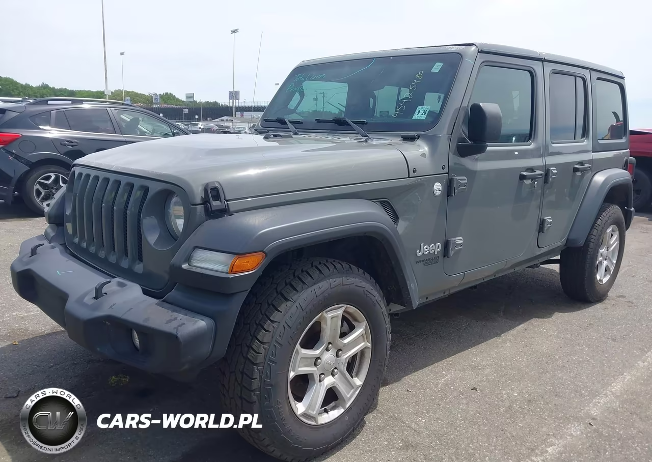 2021 Jeep Wrangler Unlimited Sport S 4X4 VIN:1C4HJXDN7MW508886 - 2