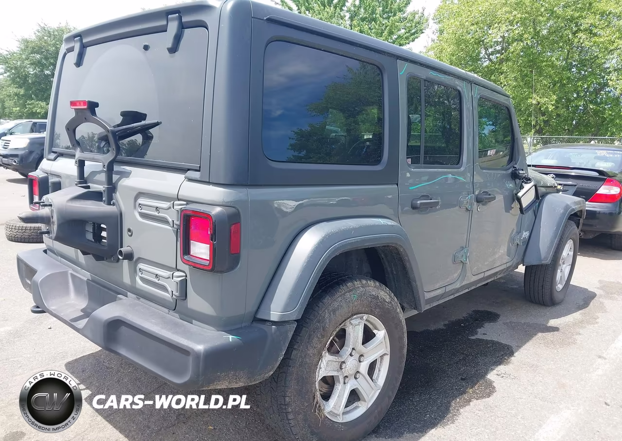 2021 Jeep Wrangler Unlimited Sport S 4X4 VIN:1C4HJXDN7MW508886 - 4