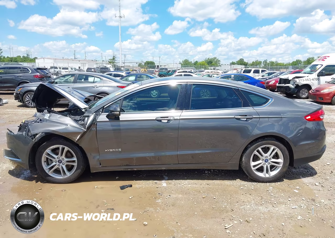 2018 Ford Fusion Hybrid Se VIN:3FA6P0LUXJR140360 - 15