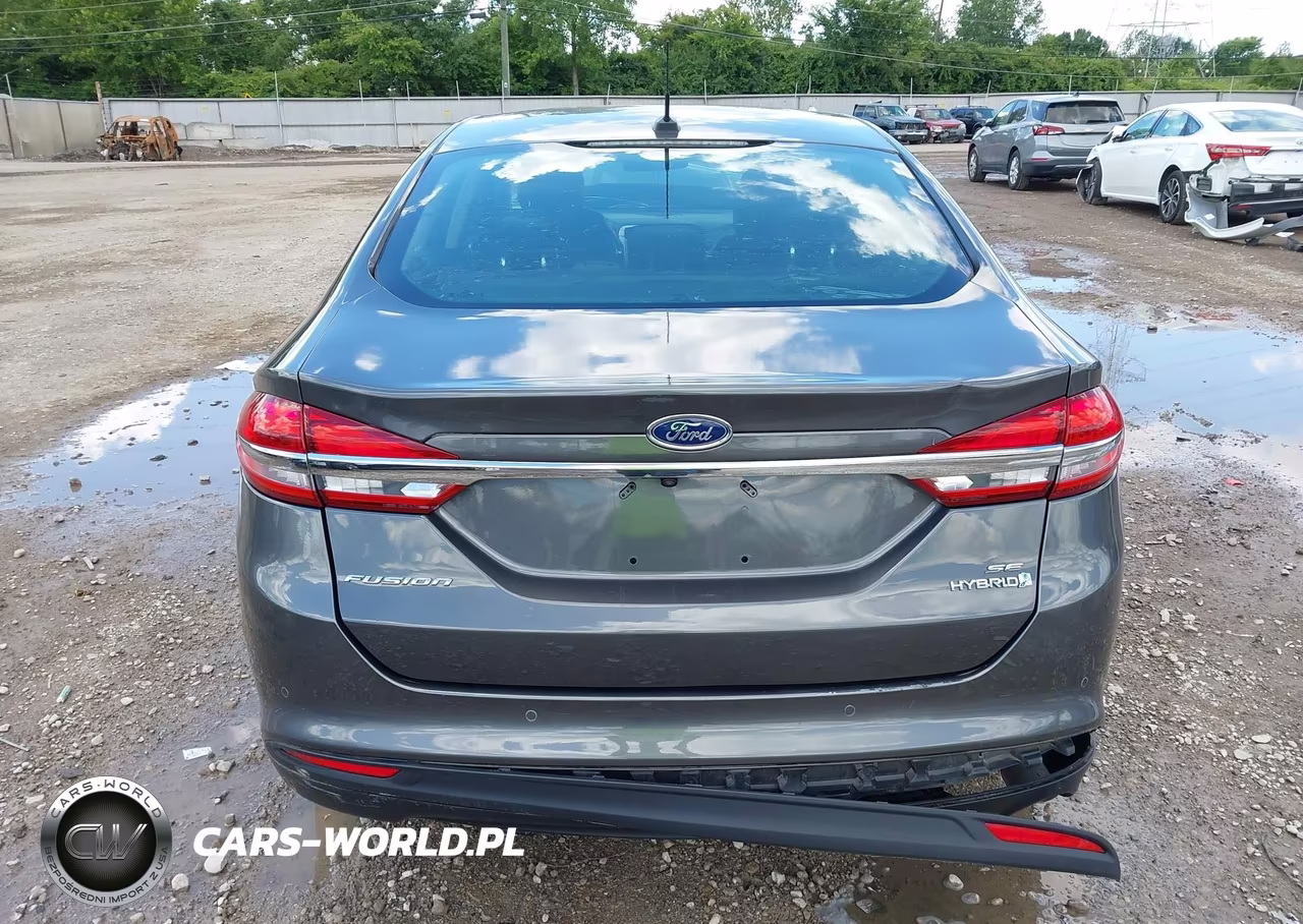 2018 Ford Fusion Hybrid Se VIN:3FA6P0LUXJR140360 - 17