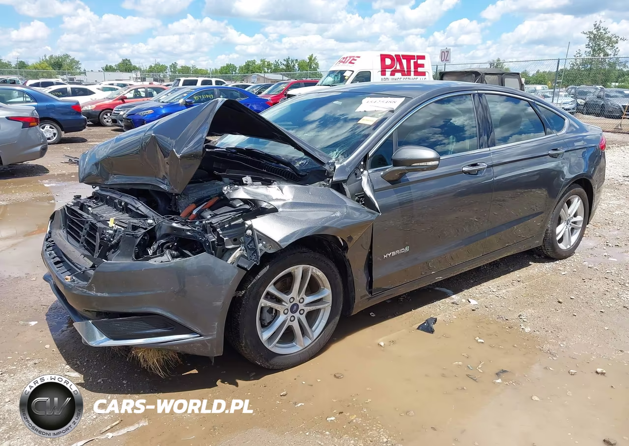 2018 Ford Fusion Hybrid Se VIN:3FA6P0LUXJR140360 - 2