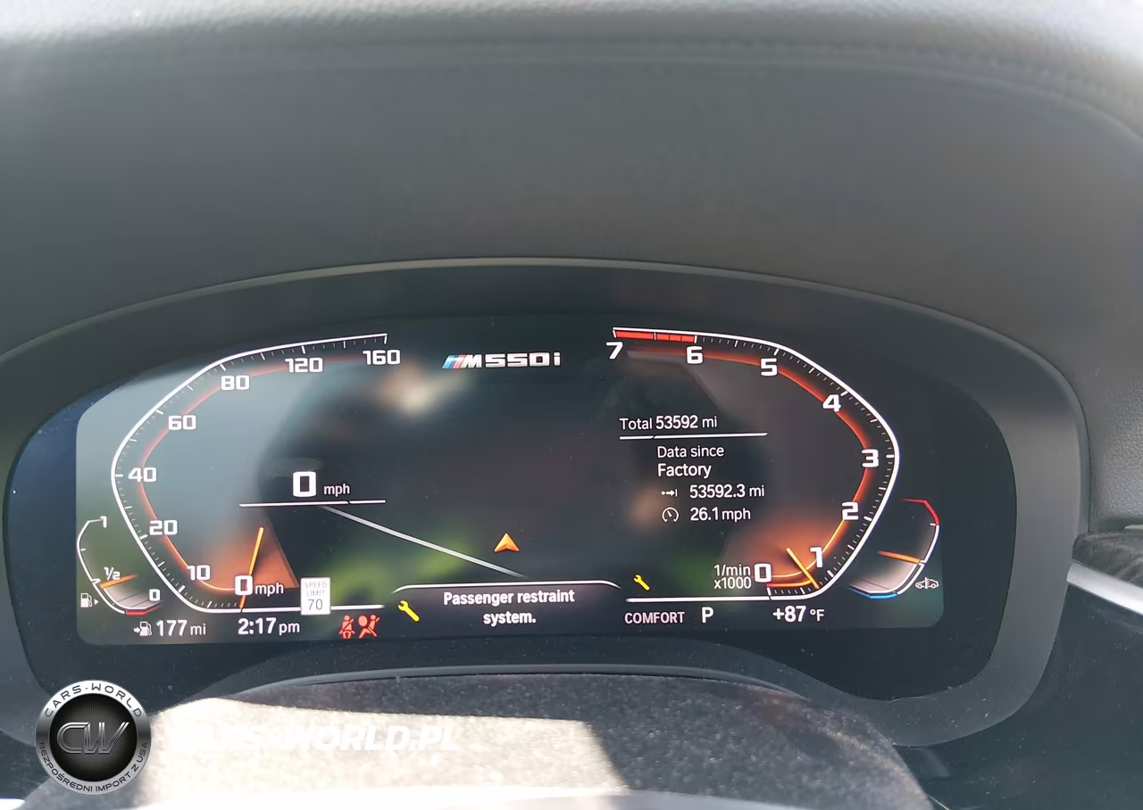 2020 BMW M550I xDrive VIN:WBAJS7C00LBN96011 - 7