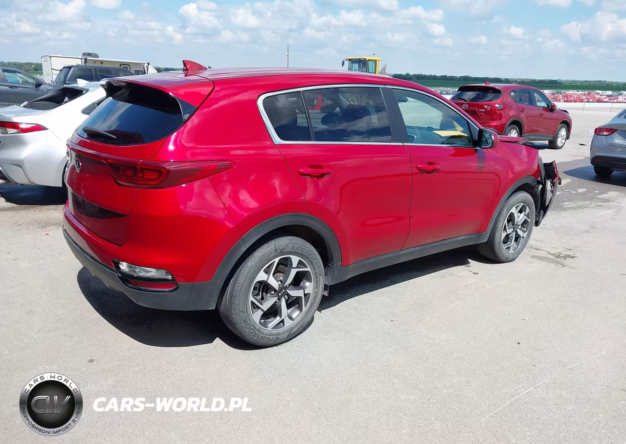 2022 Kia Sportage Lx VIN:KNDPM3AC0N7996590 - 4