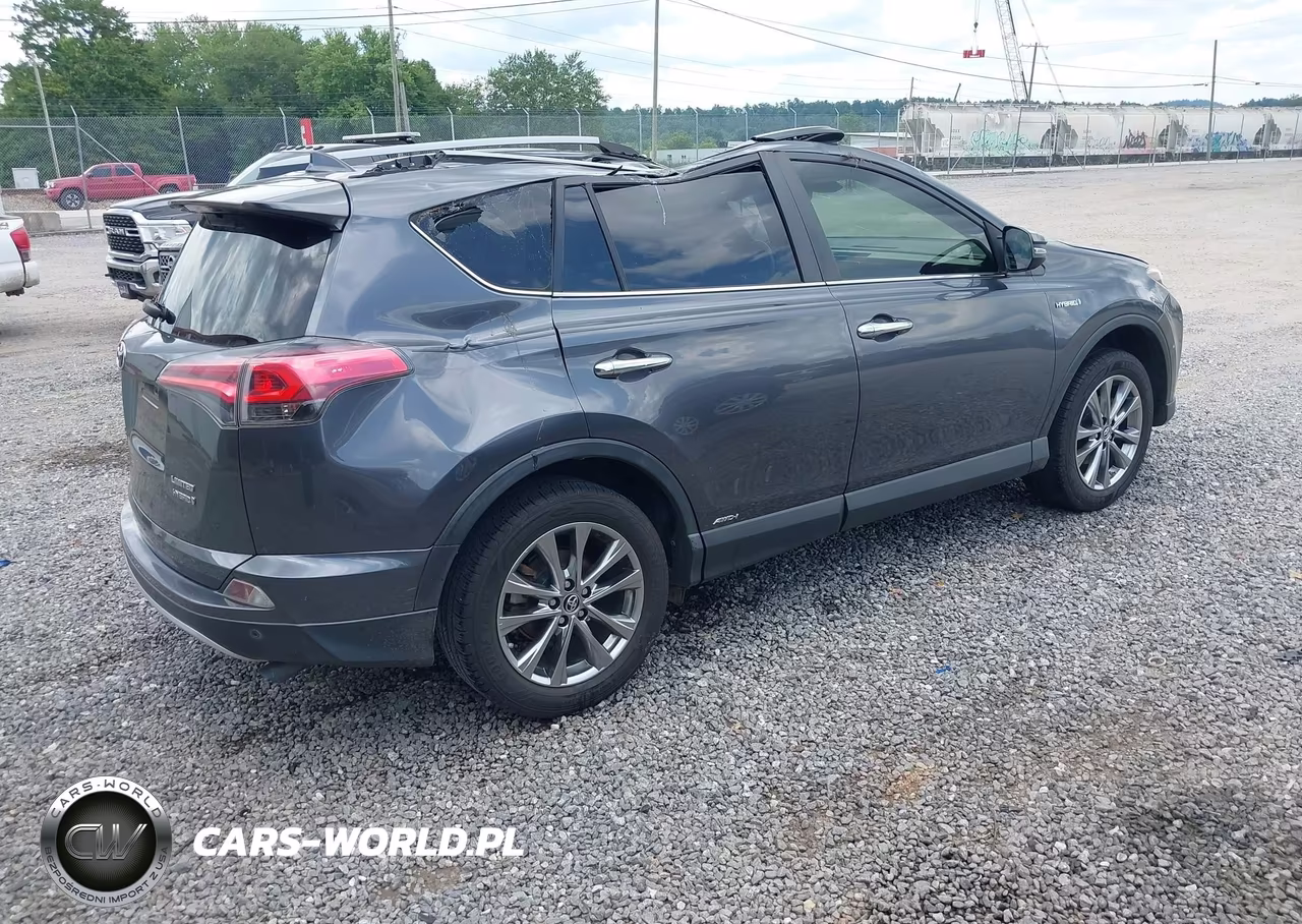 2017 Toyota Rav4 Hybrid Limited VIN:JTMDJREV0HD080959 - 4