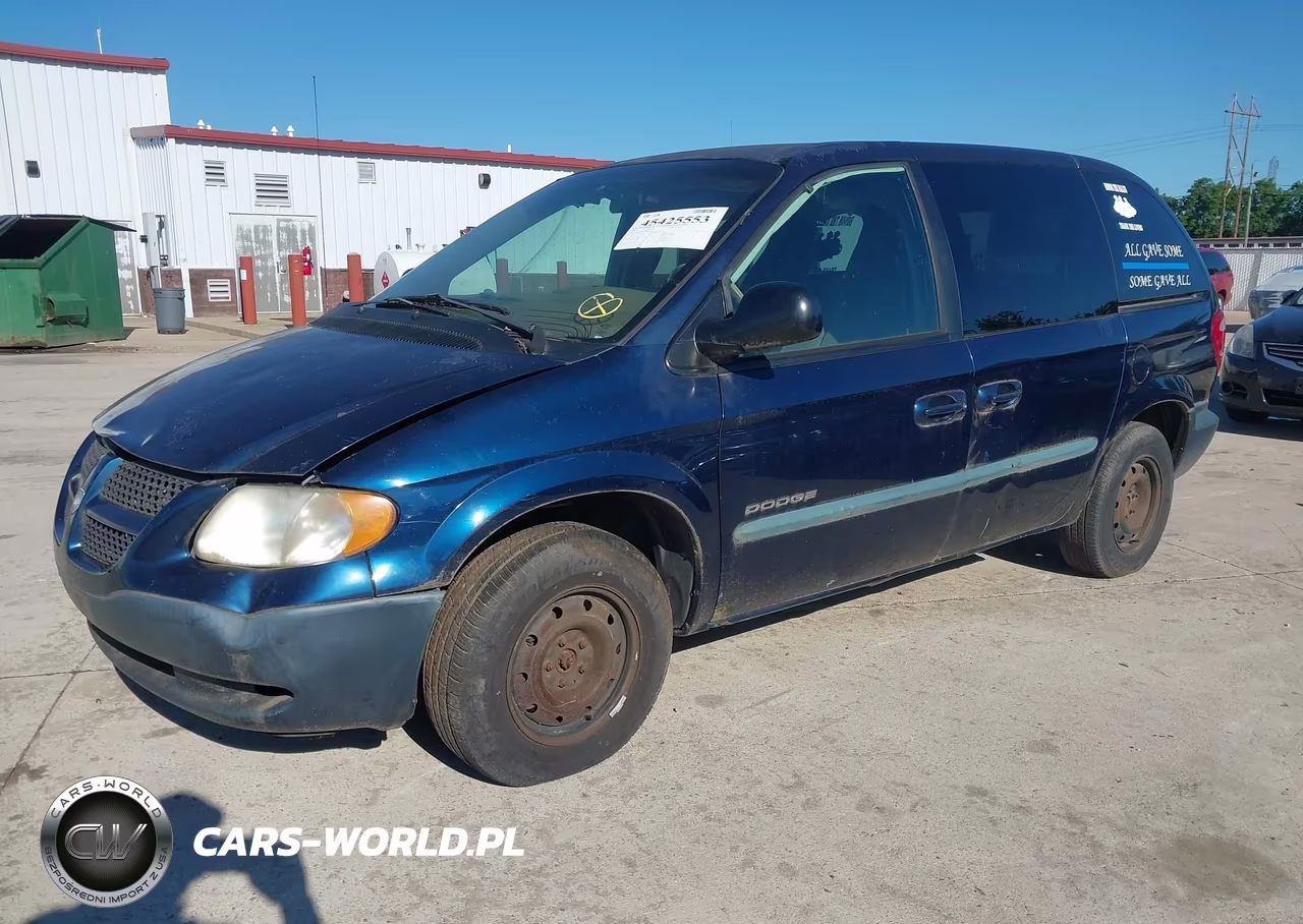 2001 Dodge Caravan Se VIN:1B4GP25381B214634 - 2