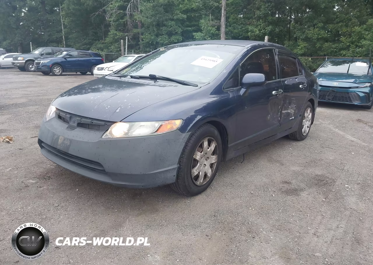 2008 Honda Civic Lx VIN:2HGFA16598H532422 - 2