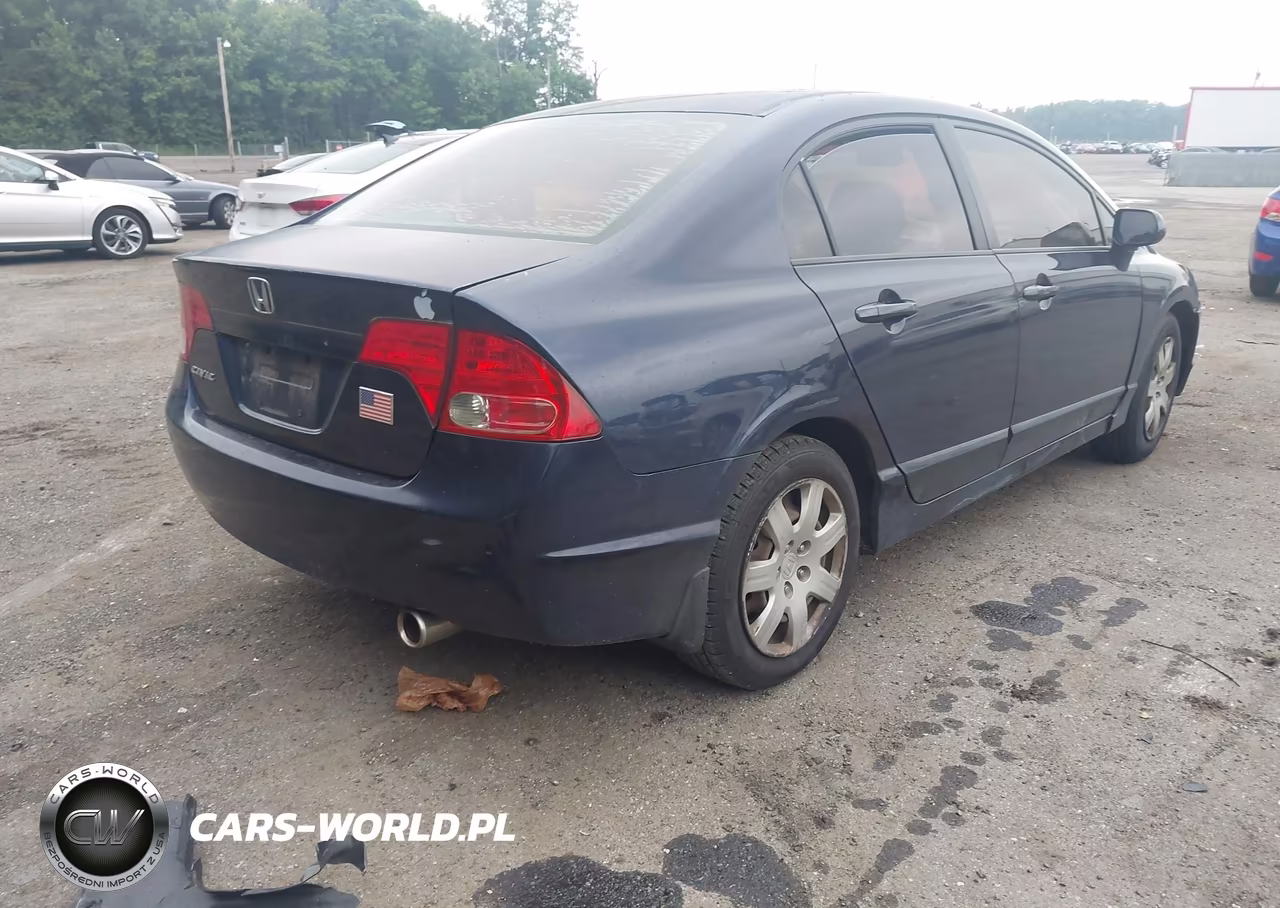 2008 Honda Civic Lx VIN:2HGFA16598H532422 - 4