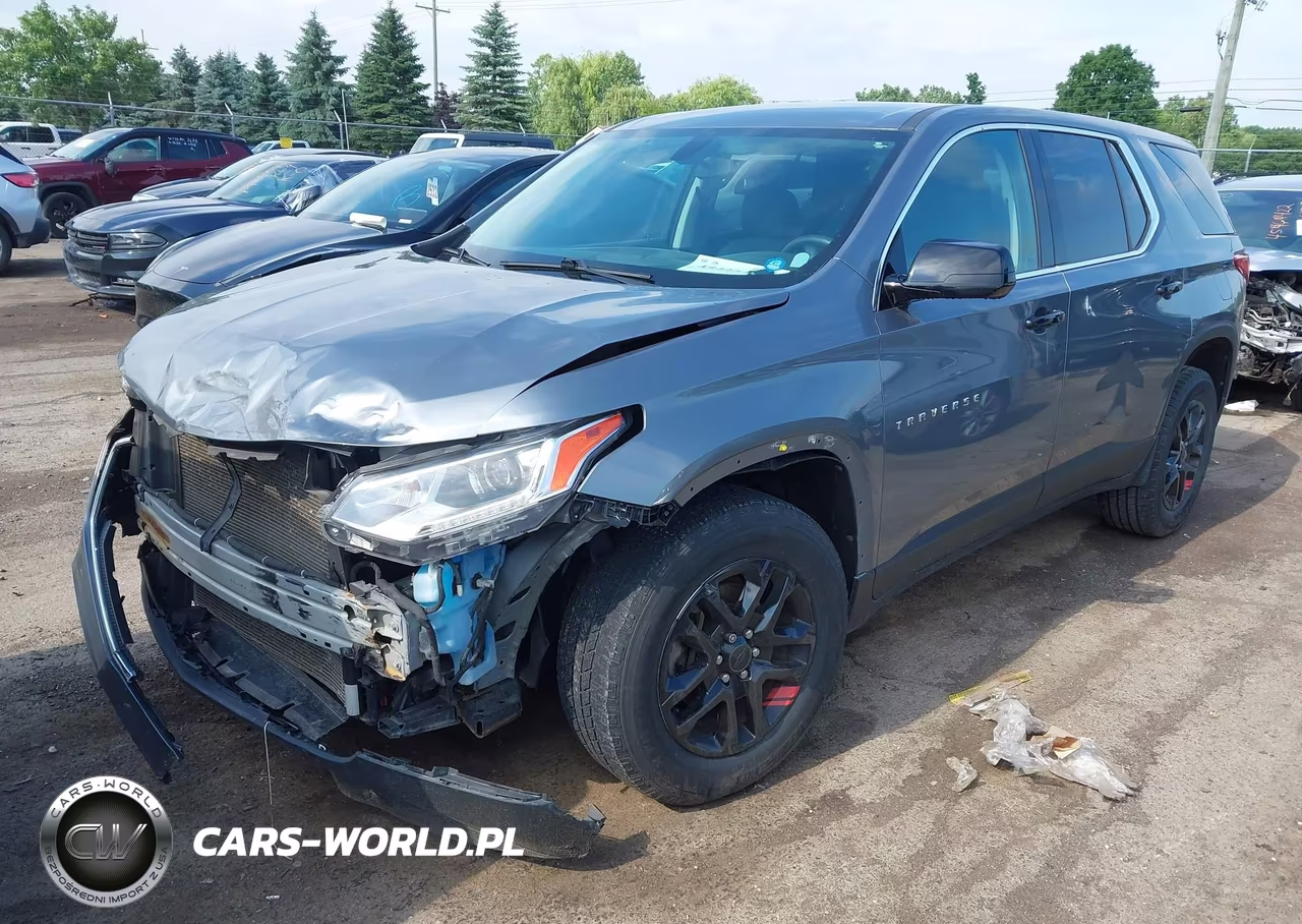 2020 Chevrolet Traverse Fwd Ls VIN:1GNERFKW0LJ119351 - 2