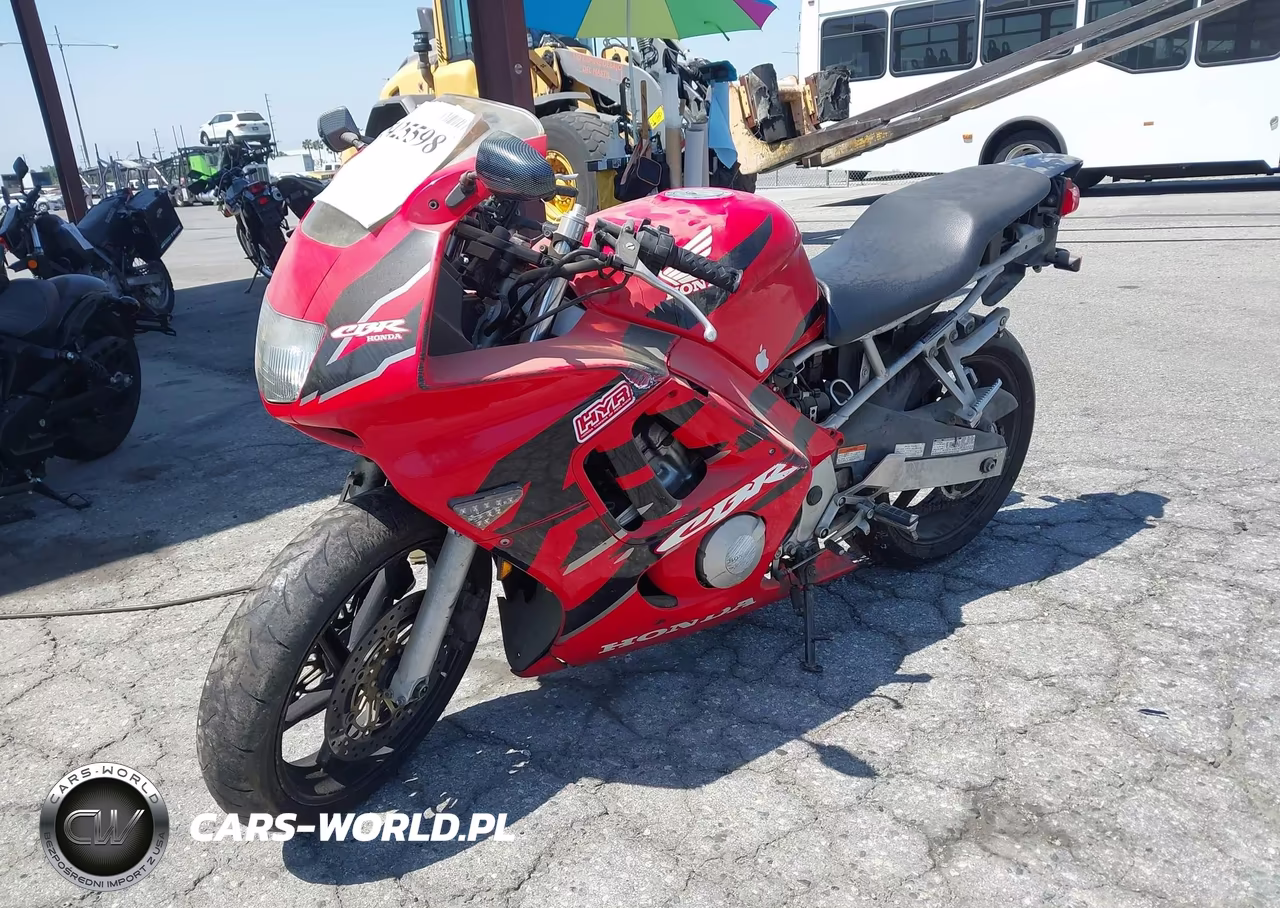 1998 Honda Cbr600 F3 VIN:JH2PC2507WM701136 - 2
