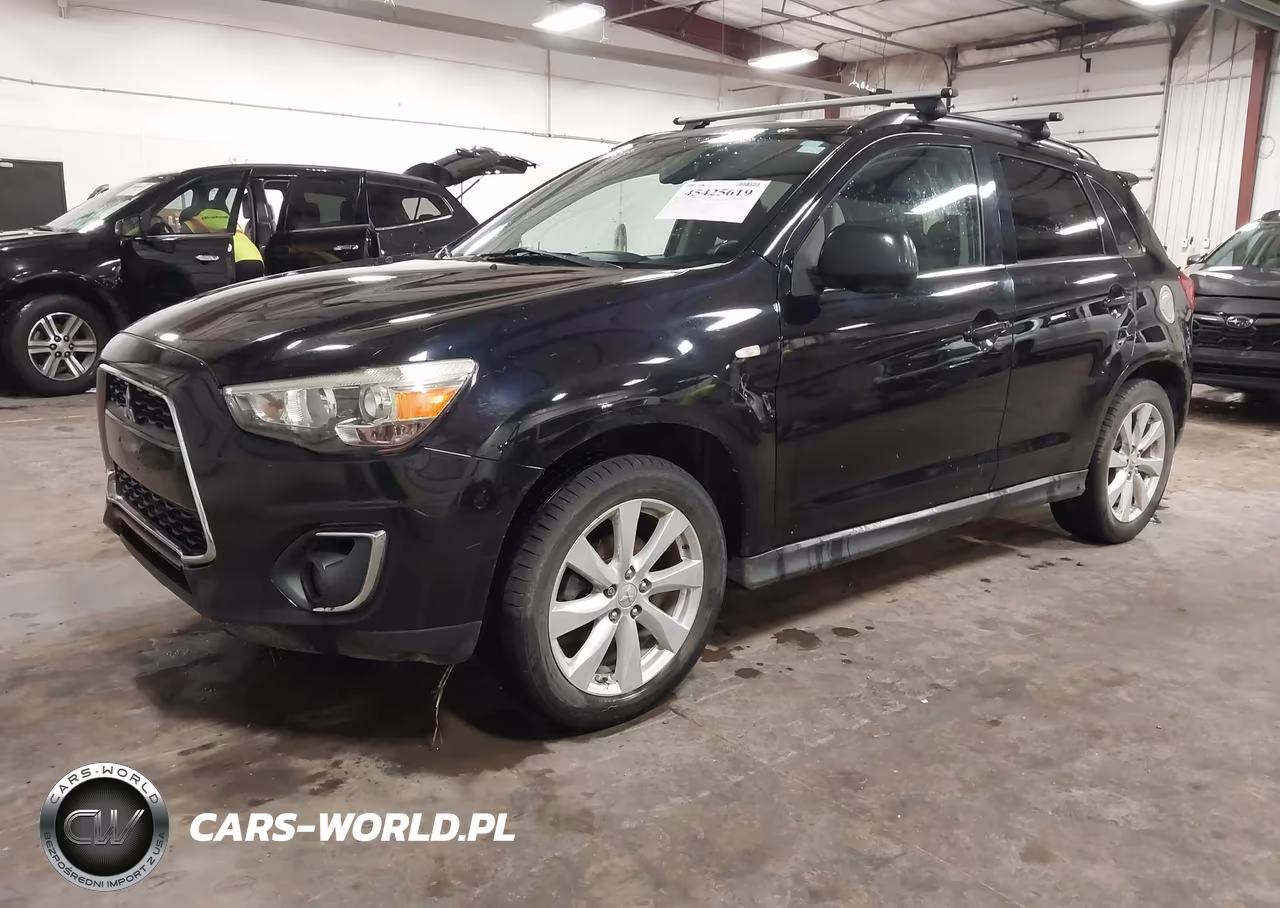 2014 Mitsubishi Outlander Sport Se VIN:4A4AR4AU0EE012557 - 2