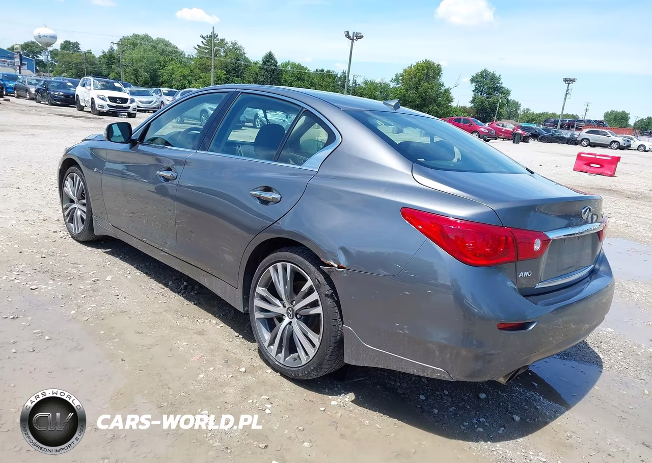 2015 Infiniti Q50 Premium VIN:JN1BV7AR0FM422676 - 3