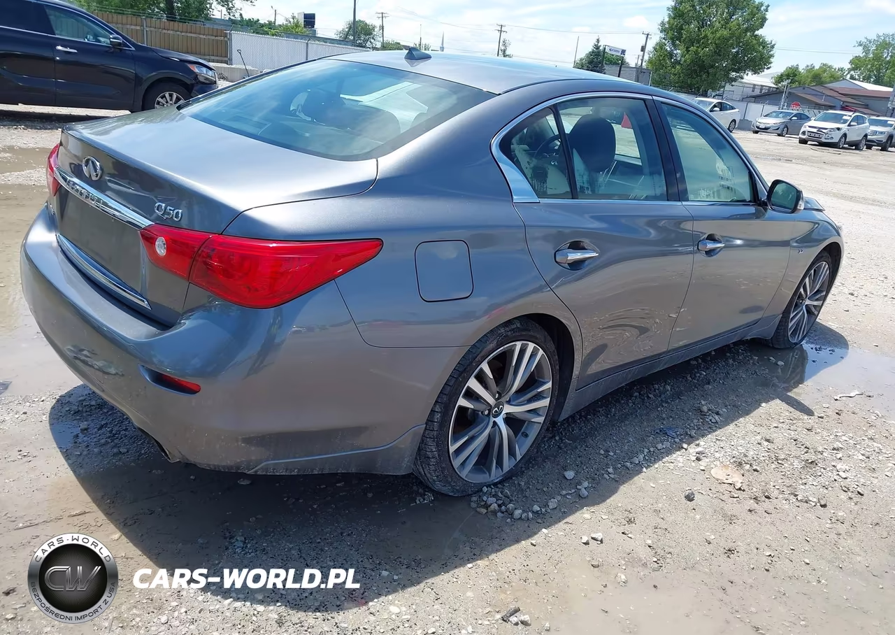 2015 Infiniti Q50 Premium VIN:JN1BV7AR0FM422676 - 4