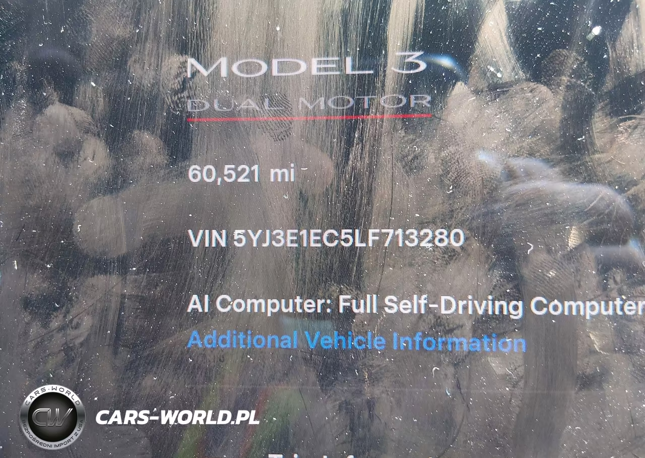 2020 Tesla Model 3 Performance Dual Motor All-Wheel Drive VIN:5YJ3E1EC5LF713280 - 7