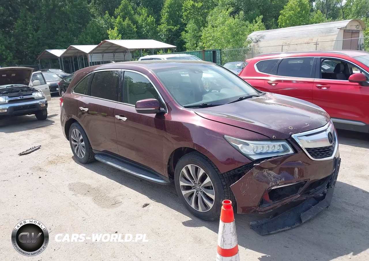 2015 Acura Mdx Technology Package