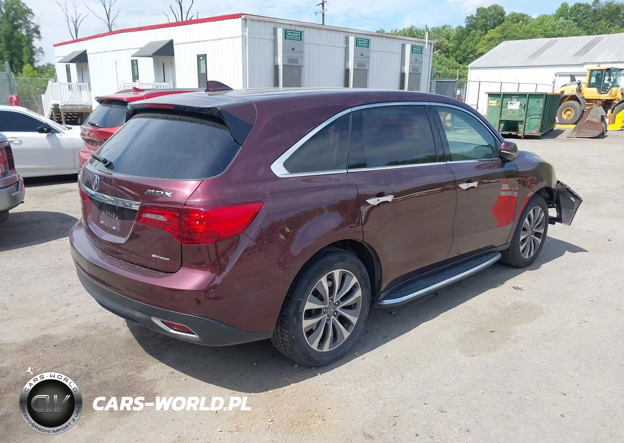 2015 Acura Mdx Technology Package VIN:5FRYD4H4XFB018763 - 4