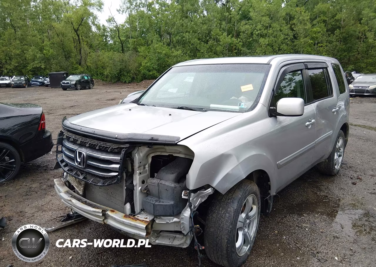 2012 Honda Pilot Ex-L VIN:5FNYF4H50CB047401 - 2
