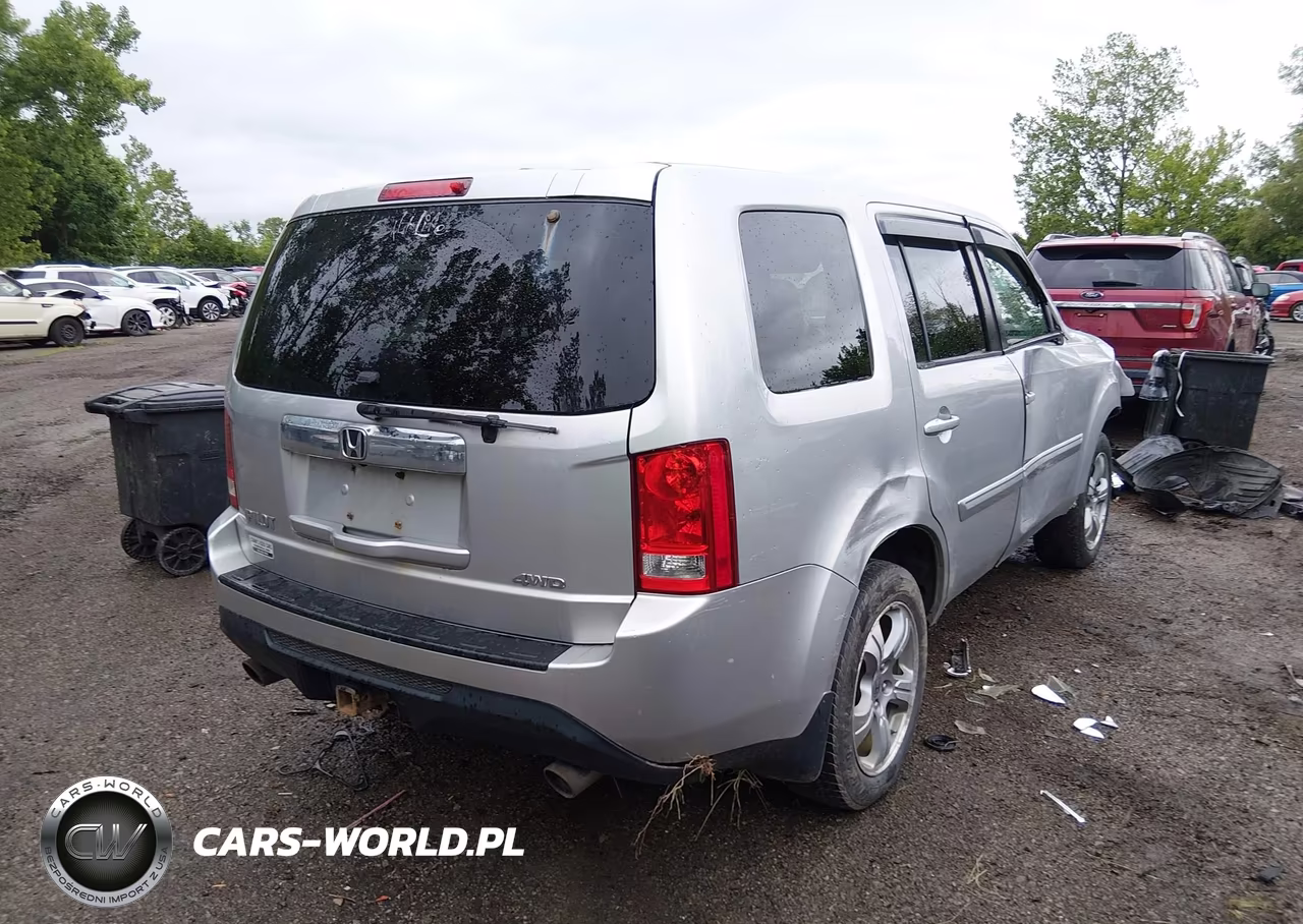 2012 Honda Pilot Ex-L VIN:5FNYF4H50CB047401 - 4