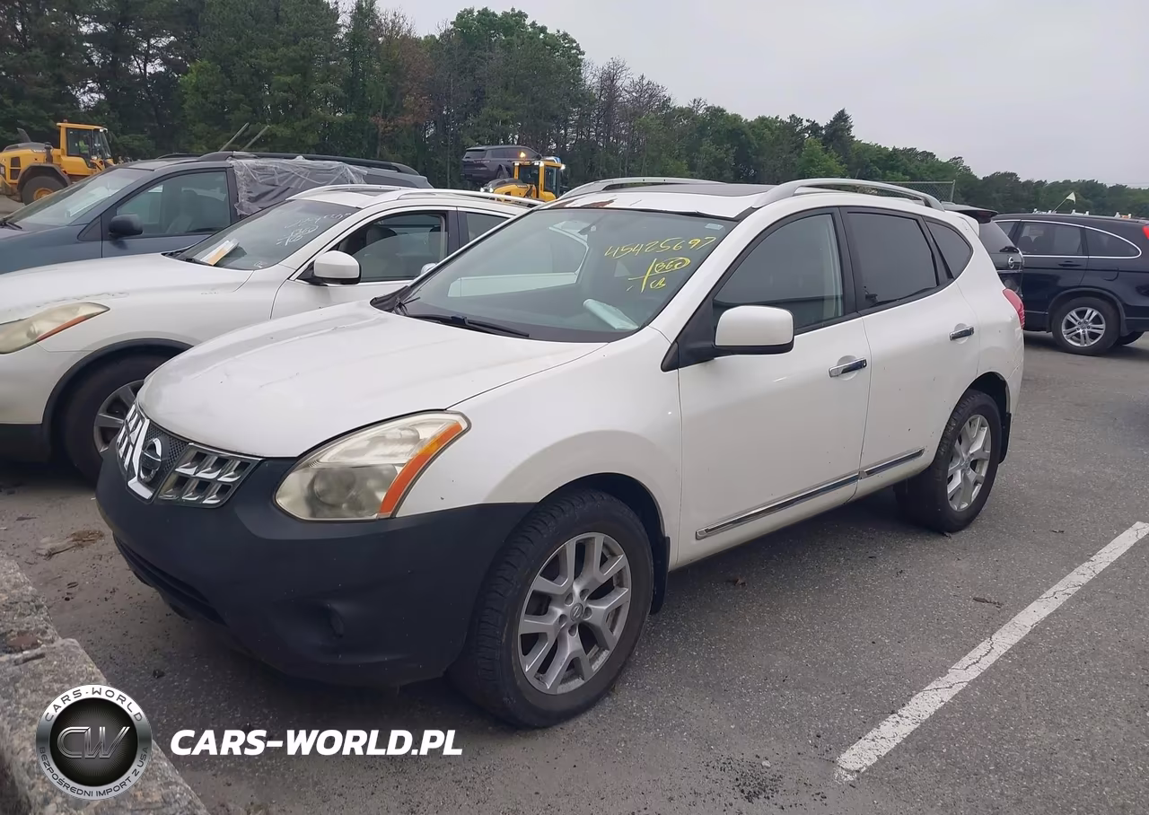 2011 Nissan Rogue Sv VIN:JN8AS5MV2BW255495 - 2