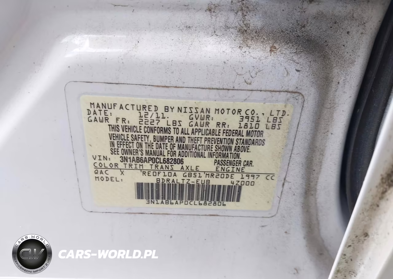 2012 Nissan Sentra 2.0 Sr VIN:3N1AB6AP0CL682806 - 9