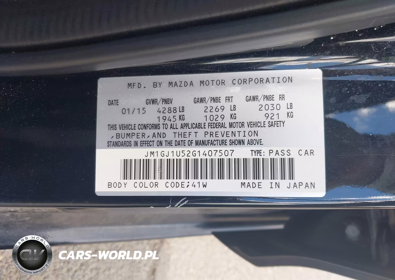 2016 Mazda Mazda6 I Sport VIN:JM1GJ1U52G1407507 - 9