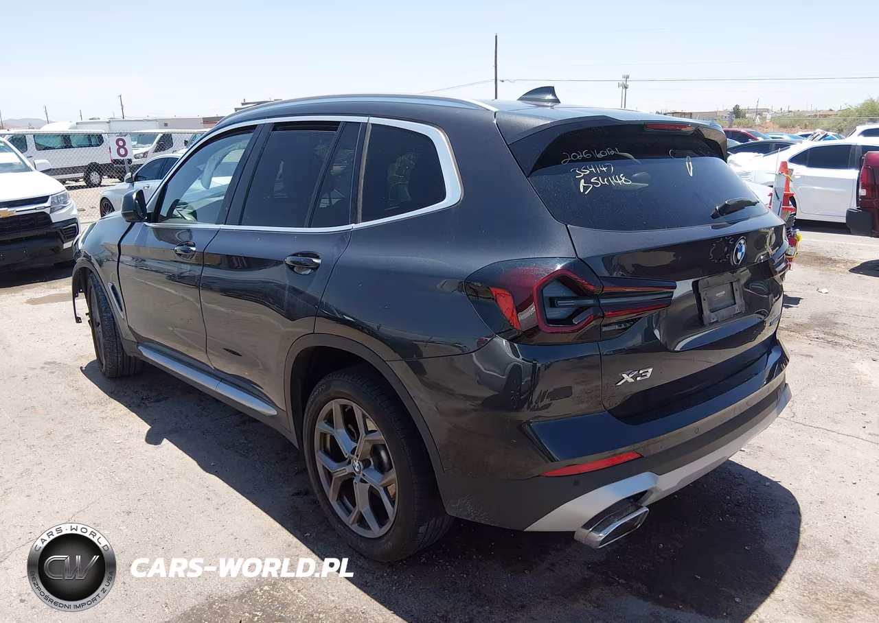 2022 BMW X3 Sdrive30I VIN:WBX47DP0XNN165416 - 3
