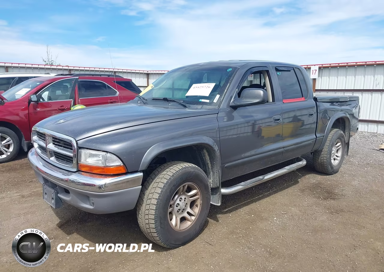 2003 Dodge Dakota Slt VIN:1D7HG48N33S106043 - 2