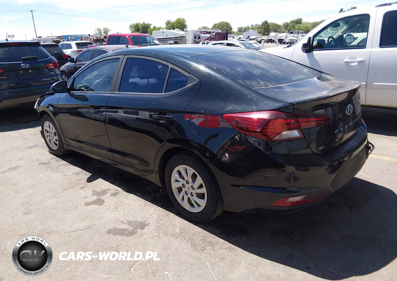 2019 Hyundai Elantra Se VIN:KMHD74LF7KU837548 - 3