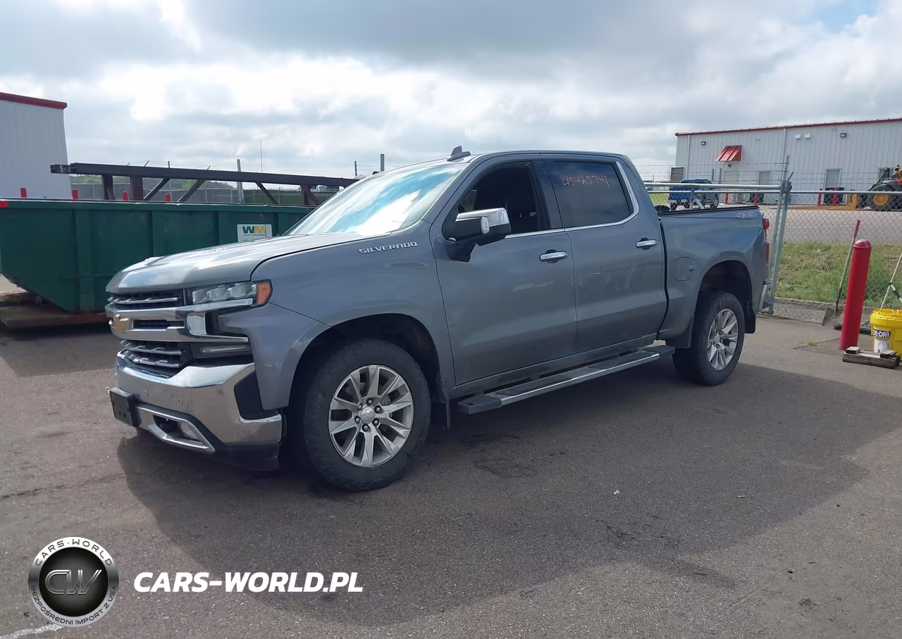 2019 Chevrolet Silverado 1500 Ltz VIN:3GCUYGEL6KG300985 - 2