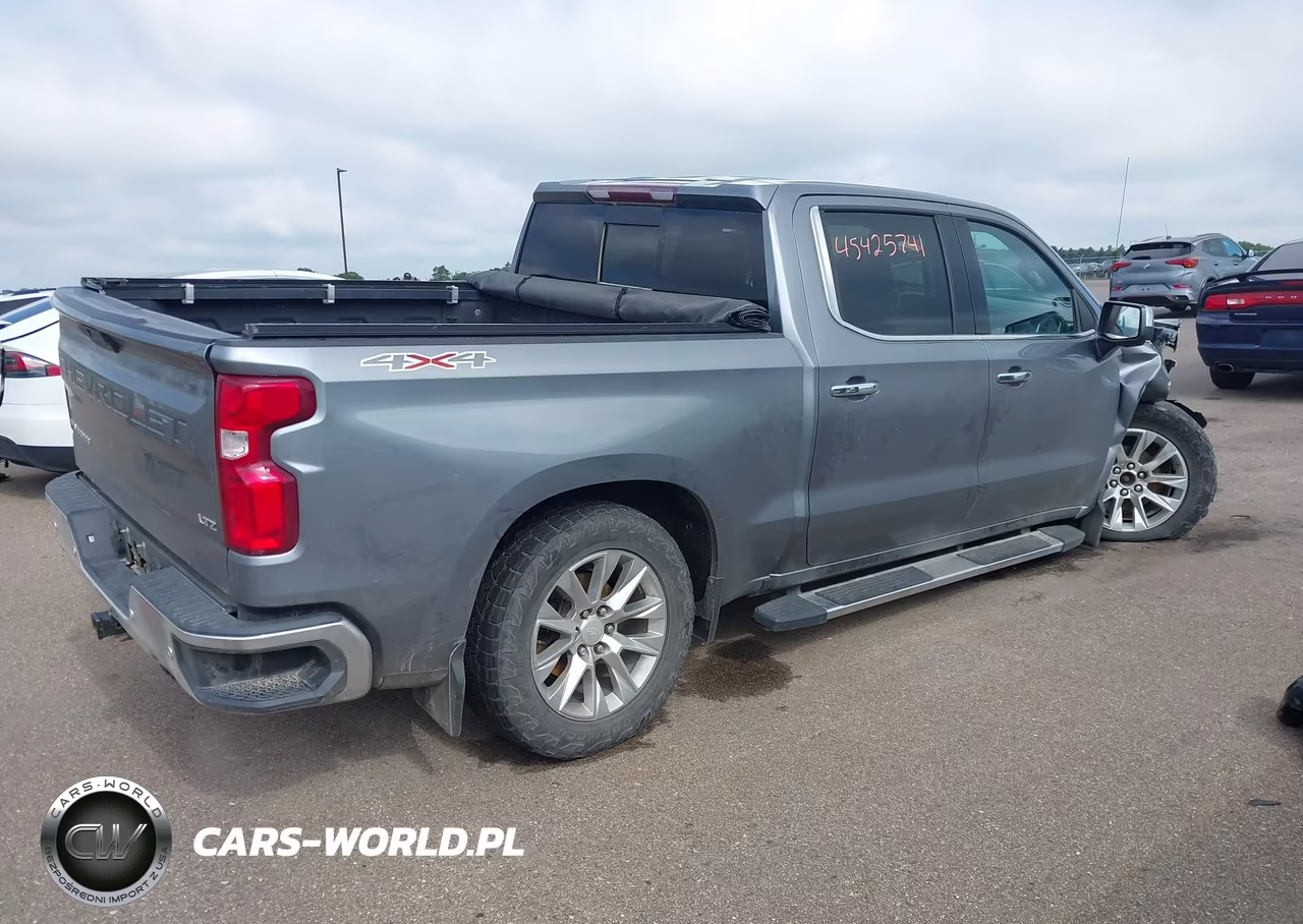 2019 Chevrolet Silverado 1500 Ltz VIN:3GCUYGEL6KG300985 - 4