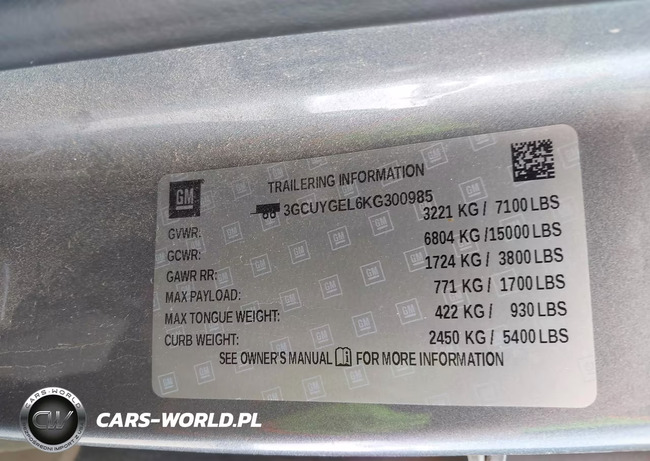 2019 Chevrolet Silverado 1500 Ltz VIN:3GCUYGEL6KG300985 - 9