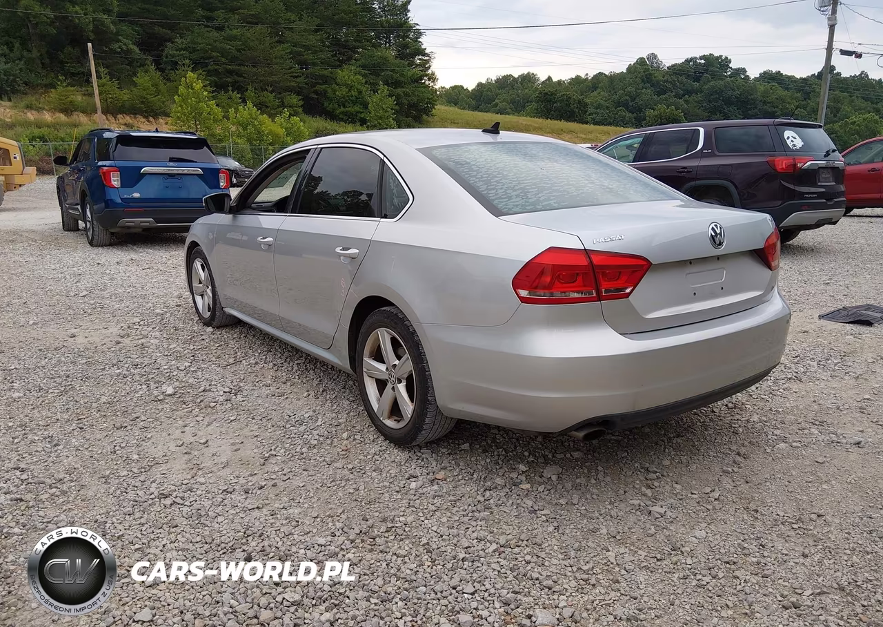 2013 Volkswagen Passat 2.5L Se VIN:1VWBH7A38DC143220 - 3