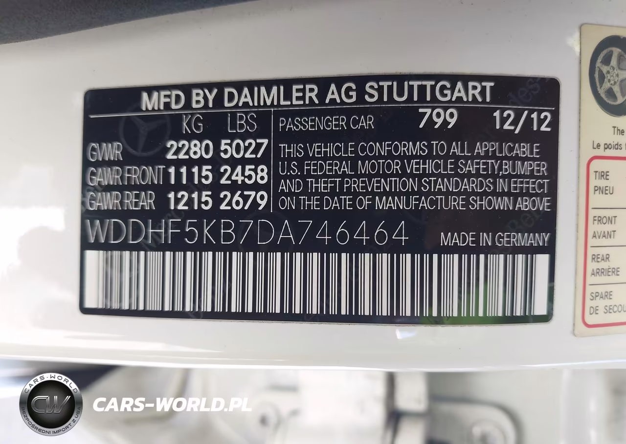 2013 Mercedes-Benz E 350 VIN:WDDHF5KB7DA746464 - 9