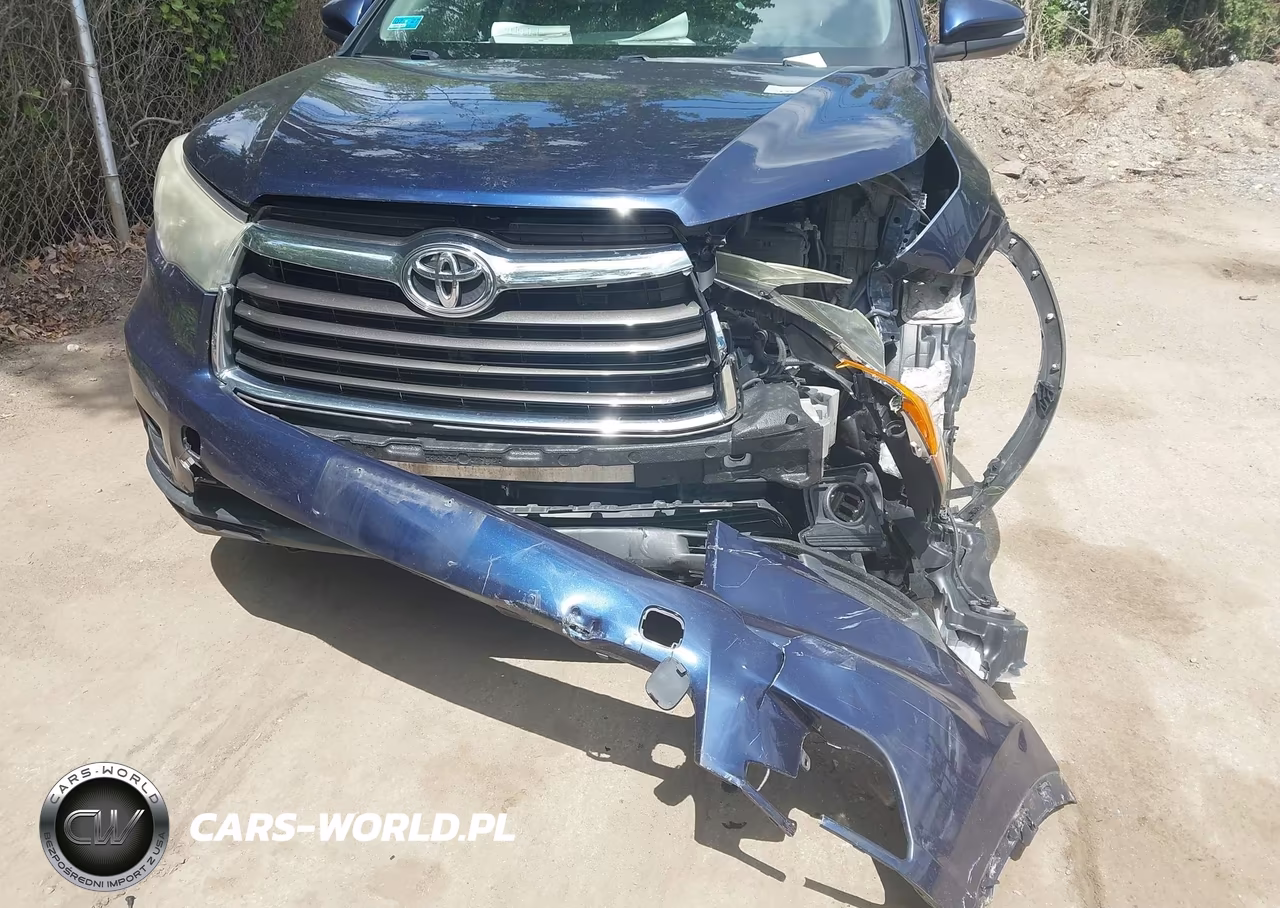 2015 Toyota Highlander Xle V6 VIN:5TDJKRFH4FS191380 - 6