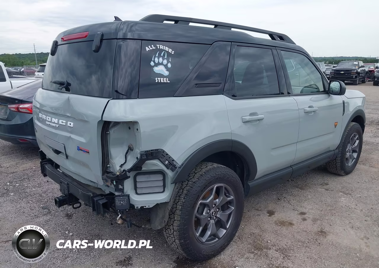 2024 Ford Bronco Sport Badlands VIN:3FMCR9D90RRF57094 - 4