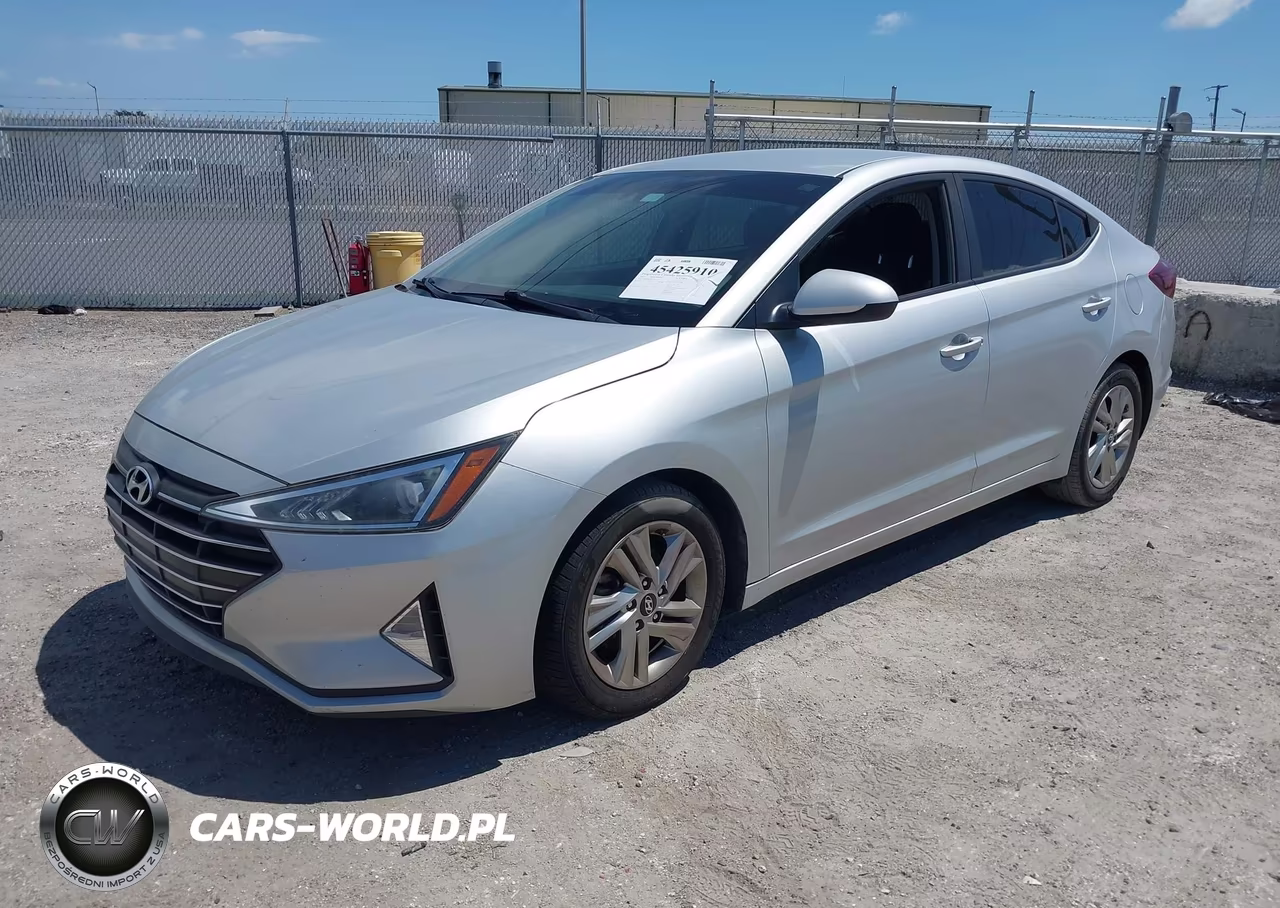 2019 Hyundai Elantra Sel VIN:5NPD84LF1KH407431 - 2