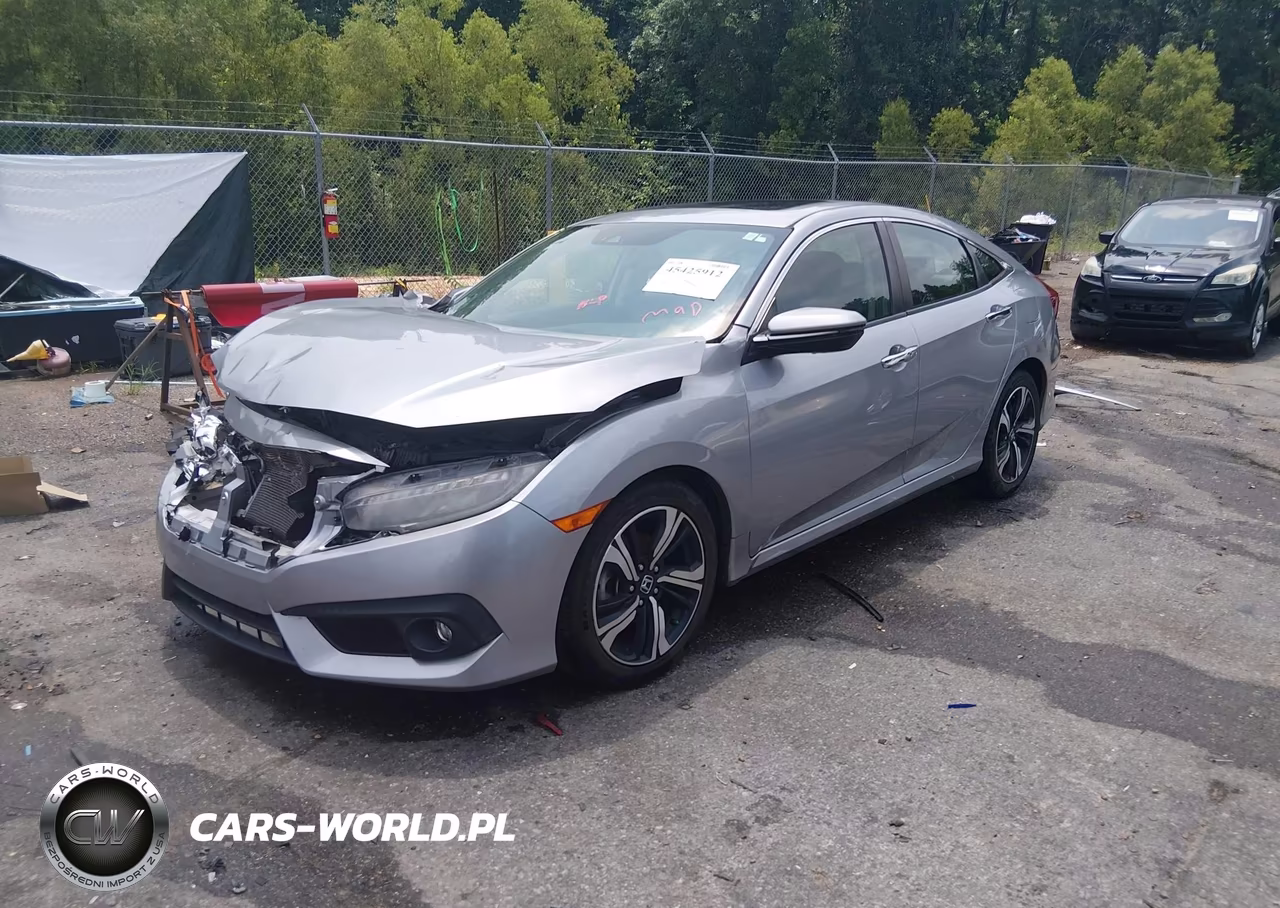 2016 Honda Civic Touring VIN:19XFC1F95GE019173 - 2