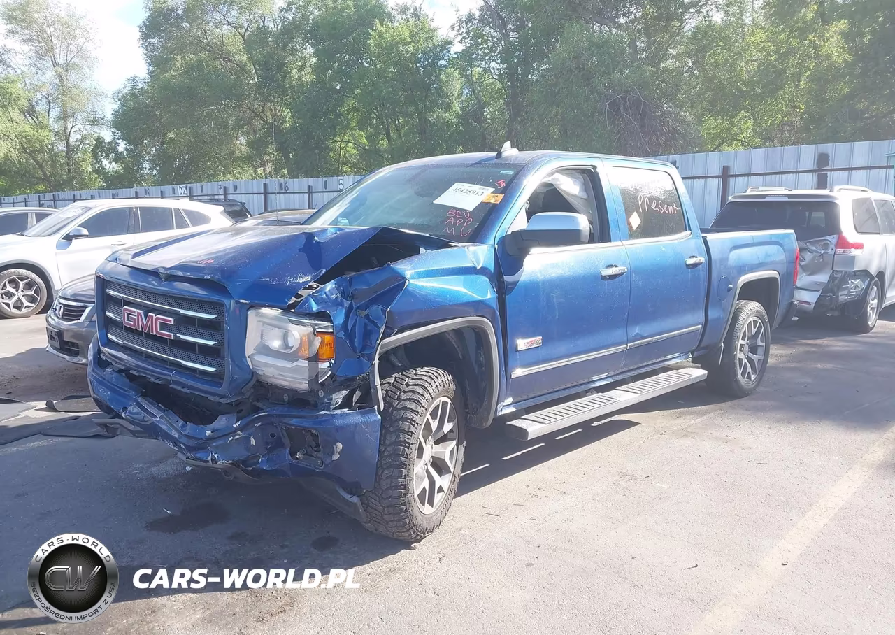 2015 GMC Sierra 1500 Slt VIN:3GTU2VEC6FG289983 - 2