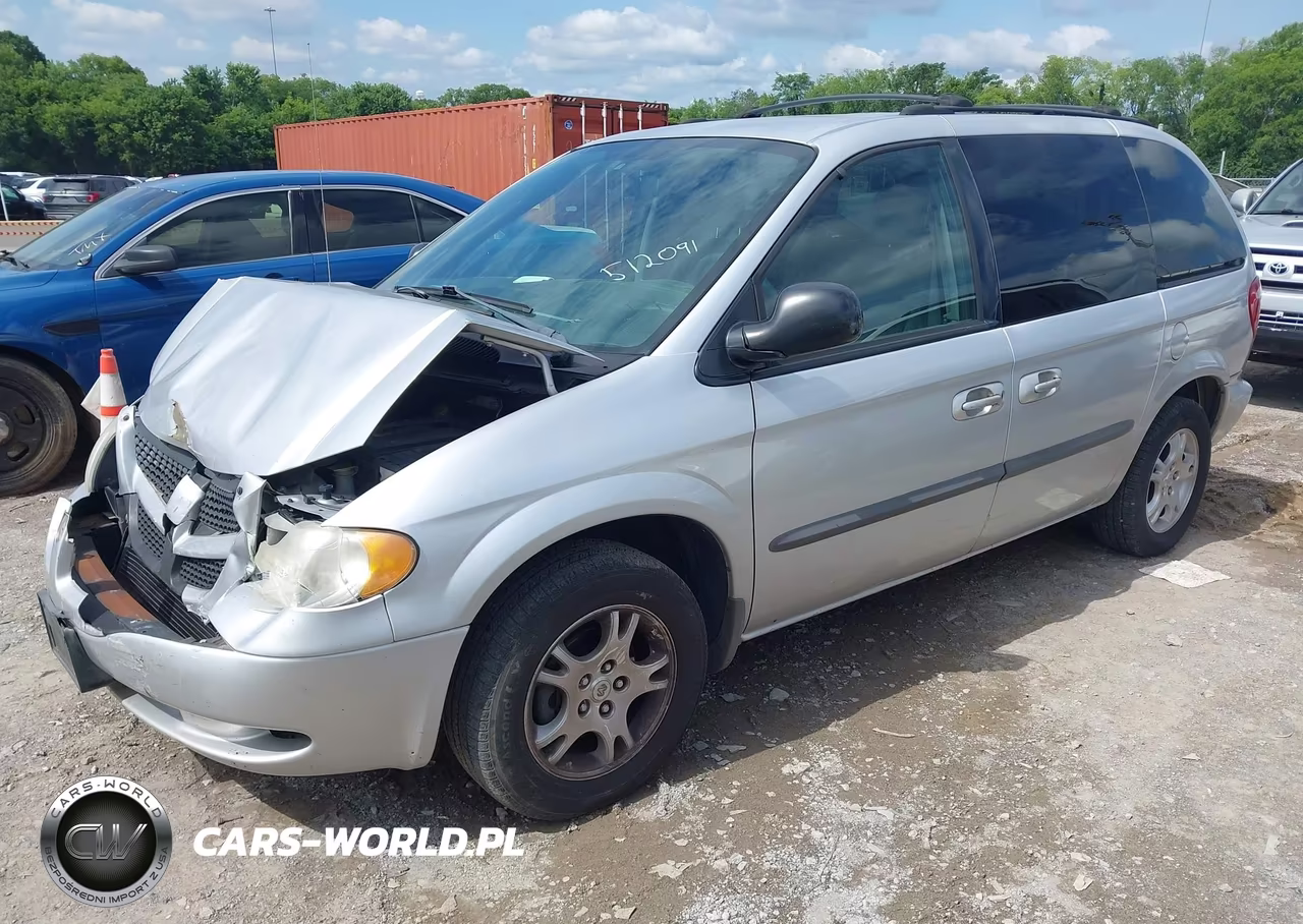 2004 Dodge Caravan Sxt VIN:1D4GP45R44B512091 - 2