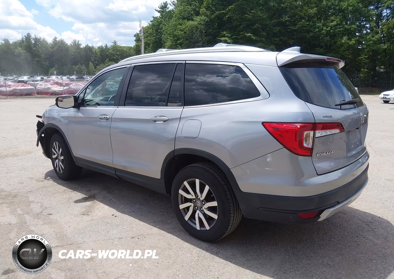 2020 Honda Pilot Awd Ex VIN:5FNYF6H39LB069150 - 3