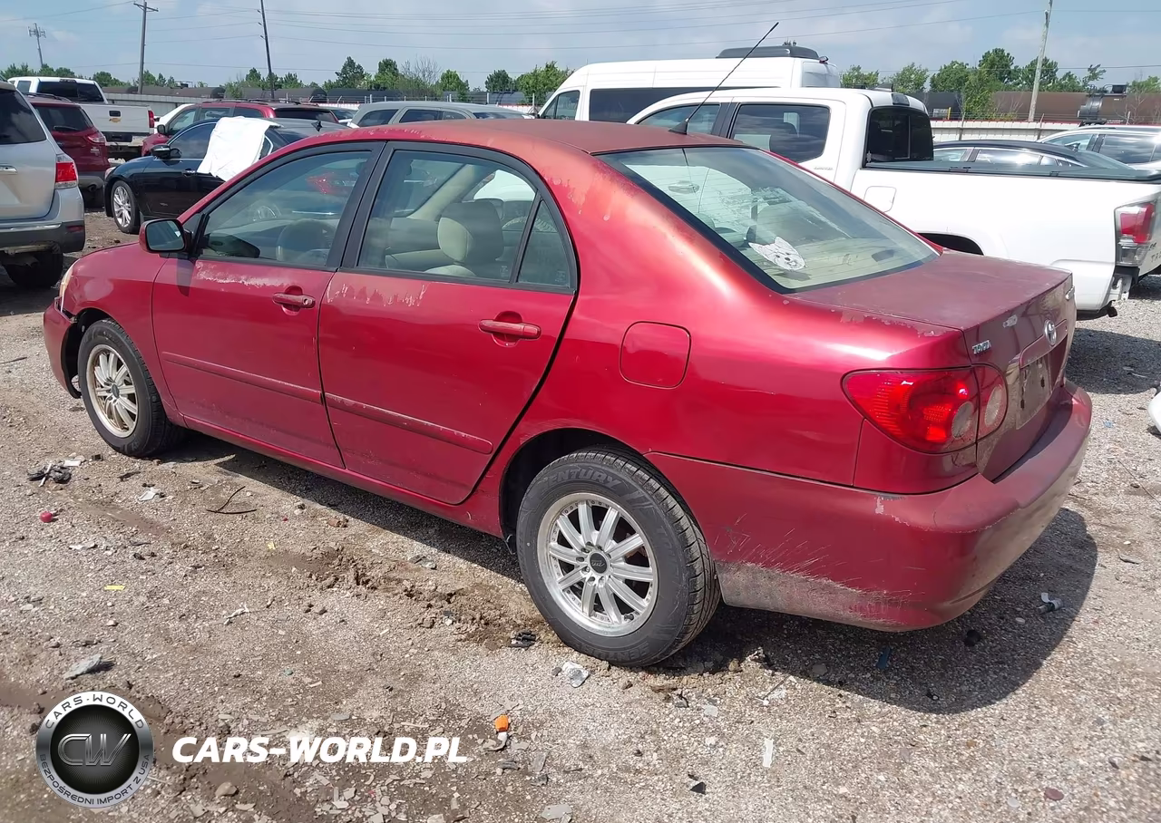 2007 Toyota Corolla Le VIN:JTDBR32E870136704 - 3