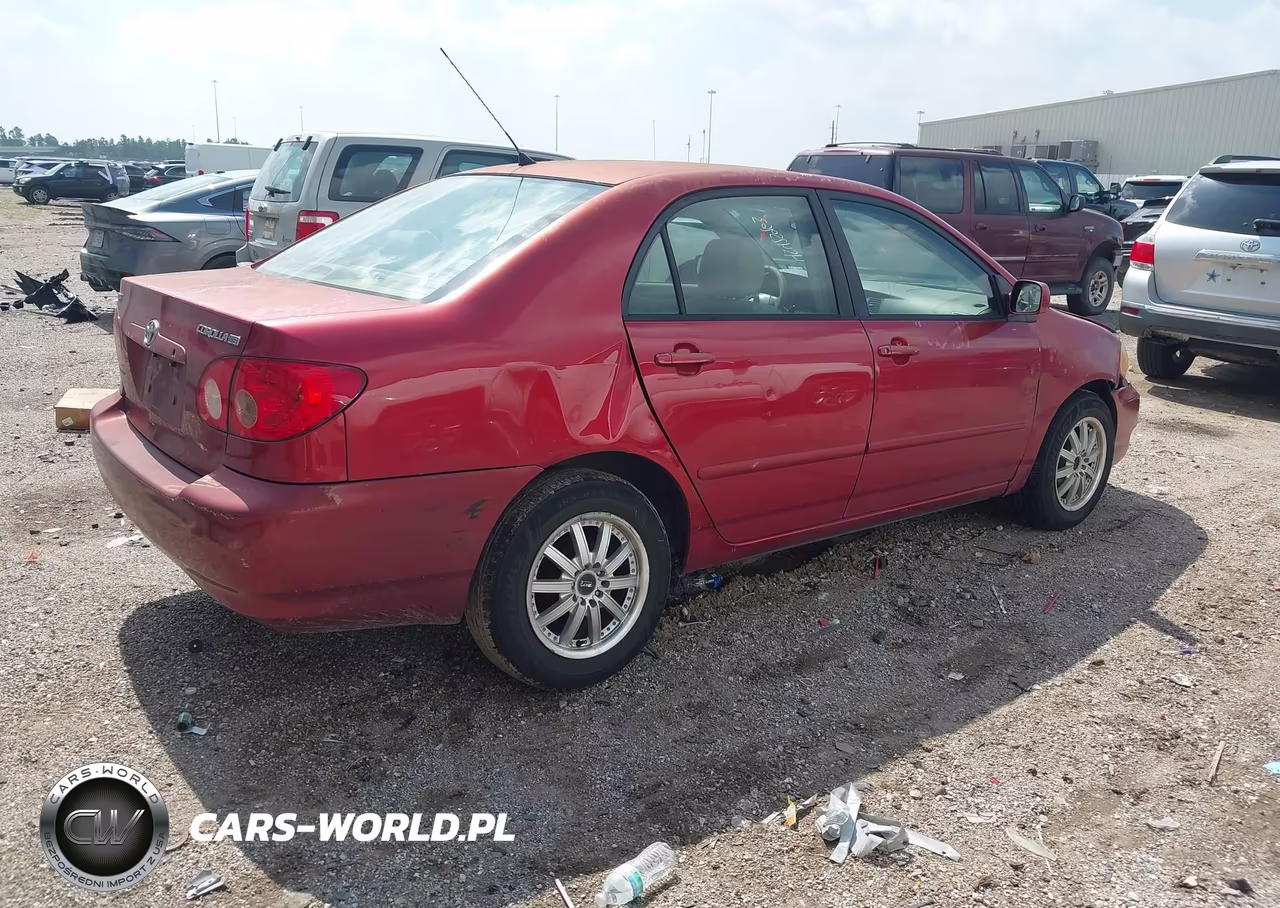 2007 Toyota Corolla Le VIN:JTDBR32E870136704 - 4