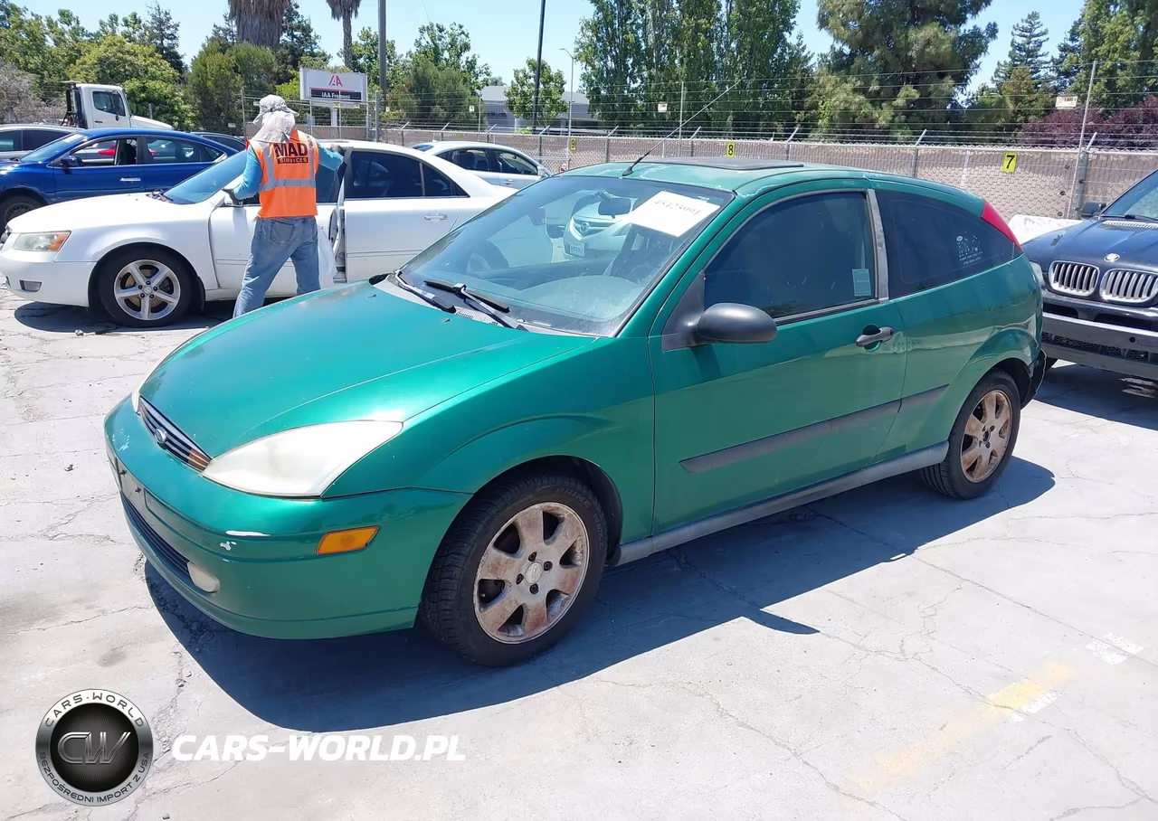 2002 Ford Focus Zx3 VIN:3FAHP313X2R157987 - 2