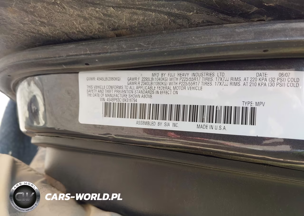 2008 Subaru Outback 2.5Xt Limited-Xt Ltd W-Nav VIN:4S4BP63C184316794 - 9