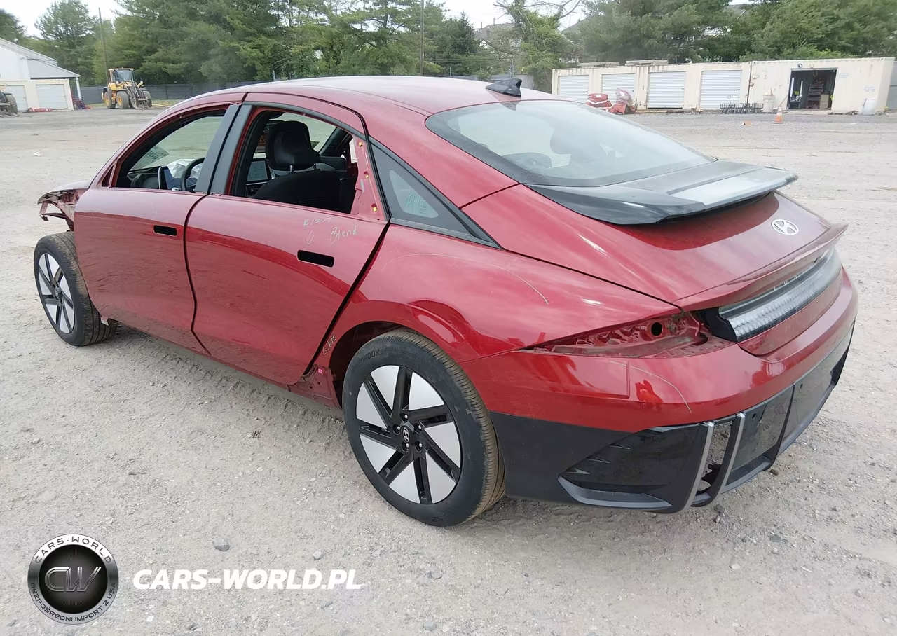 2025 Hyundai Ioniq 6 Se VIN:KMHM24AC2SA091437 - 3