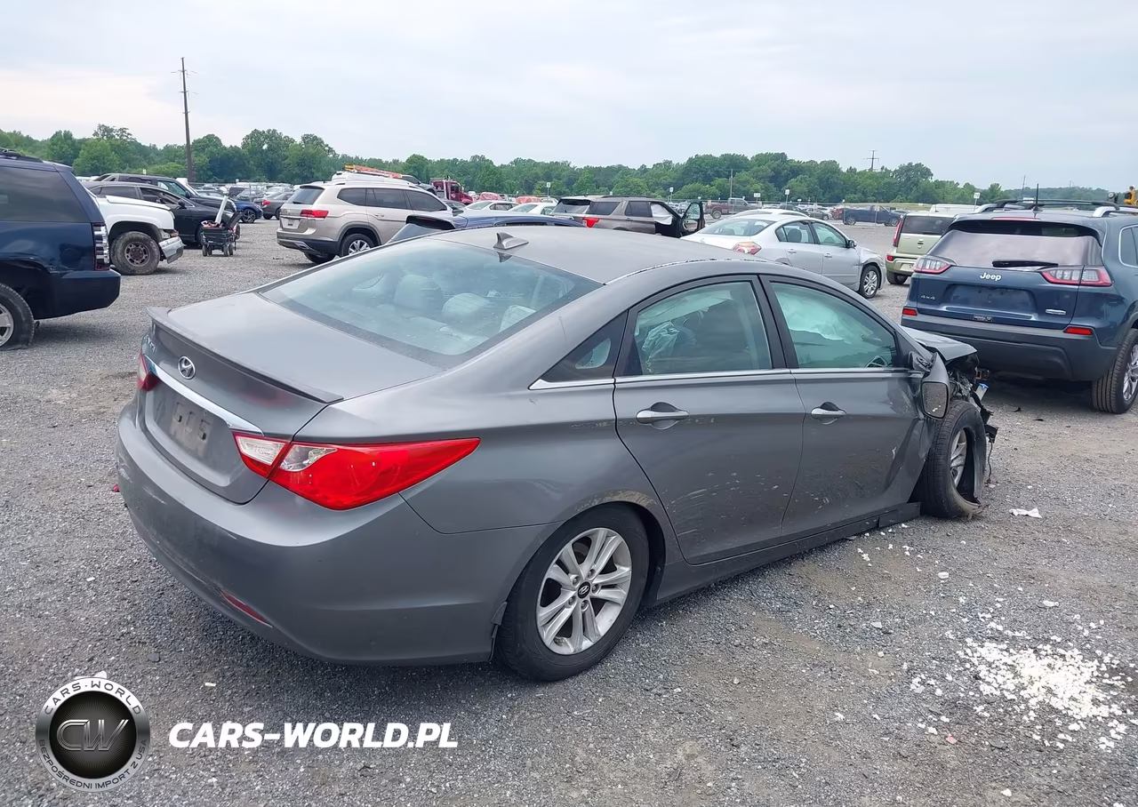 2013 Hyundai Sonata Gls VIN:5NPEB4AC6DH600434 - 4