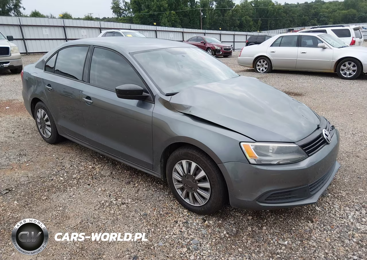 2014 Volkswagen Jetta 2.0L S VIN:3VW2K7AJ5EM288392 - 1
