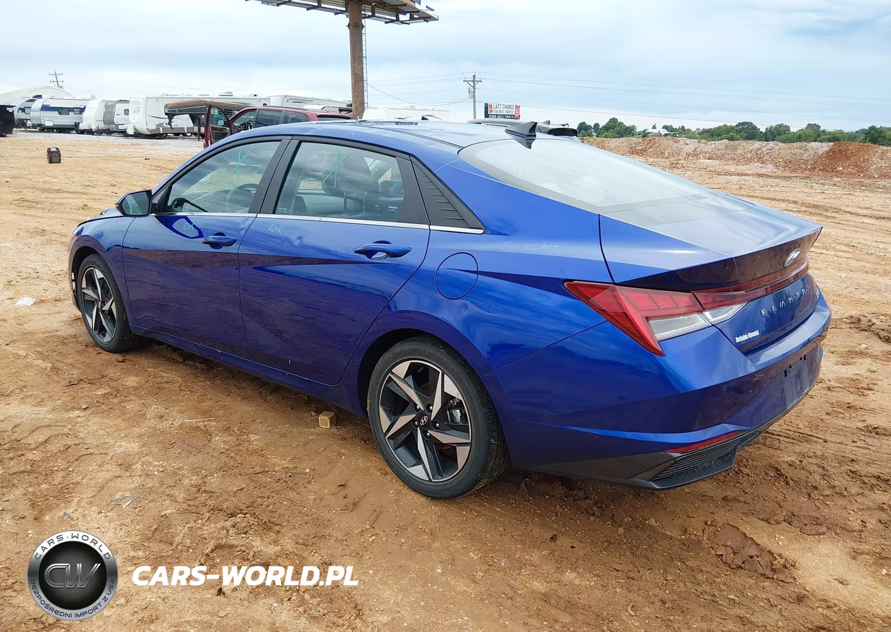 2023 Hyundai Elantra Hybrid Limited VIN:KMHLN4AJ1PU072563 - 3